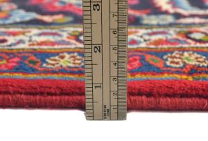 Vintage Red Floral Traditional 8X11 Mashad Persian Rug