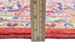 Vintage Red Traditional 8X11 Kashan Persian Rug