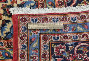 Vintage Red Traditional 8X11 Kashan Persian Rug