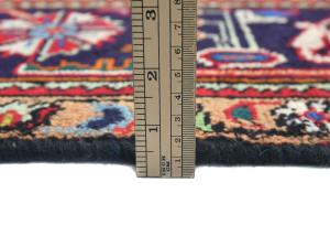 Vintage Red Floral Traditional 6'7X9'5 Tabriz Persian Rug