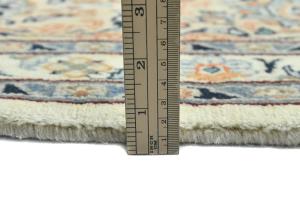 Vintage Cream Traditional 8x11 Kashmar Persian Rug