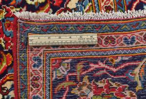 Vintage Red Traditional 7X10 Kashan Persian Rug