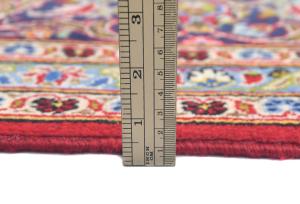 Vintage Red Traditional 8x11 Kashan Persian Rug
