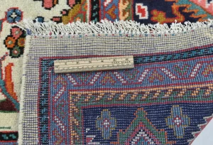 Vintage Cream Floral Traditional 7X10 Mahal Persian Rug