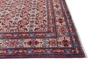 Vintage Cream Allover Traditional 6X10 Mood Persian Rug