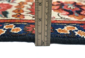 Vintage Red Floral 8x10 Bakhtiari Persian Oriental Rug