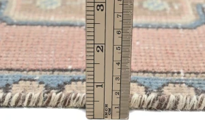 Semi Antique Muted Floral 1'8X2'6 Distressed Oriental Rug