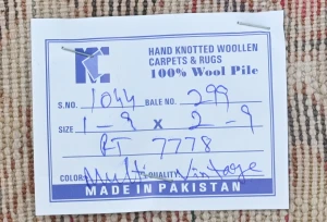 Semi Antique Muted Fuchsia Red Floral 2x3 Distressed Oriental Rug