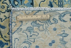 Semi Antique Muted Colors Floral Tribal 9X12 Vintage Oriental Rug