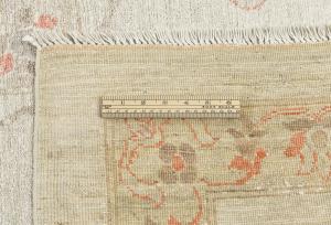 Muted Floral Transitional 12X16 Oushak Peshawar Oriental Rug