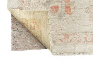Muted Floral Transitional 12X16 Oushak Peshawar Oriental Rug