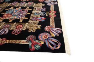 8'0 X 8'0 Hand Knotted Floral Pakistan Wool Rug