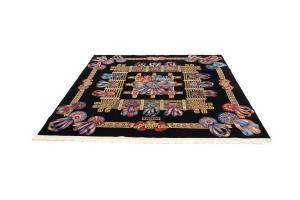 8'0 X 8'0 Hand Knotted Floral Pakistan Wool Rug