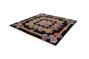 8'0 X 8'0 Hand Knotted Floral Pakistan Wool Rug