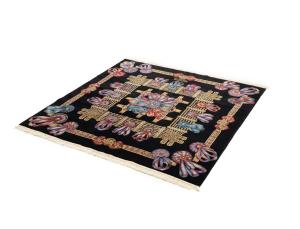 8'0 X 8'0 Hand Knotted Floral Pakistan Wool Rug