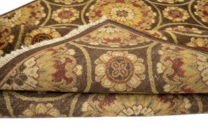 5'6 X 8'6 Hand Knotted Khotan Floral Oriental Wool Rug