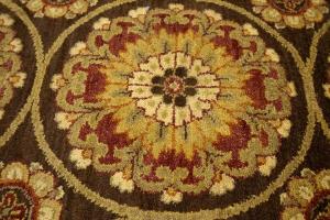 5'6 X 8'6 Hand Knotted Khotan Floral Oriental Wool Rug