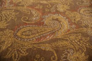 8'0 X 10'0 Hand Knotted Floral Agra Oriental Wool Rug