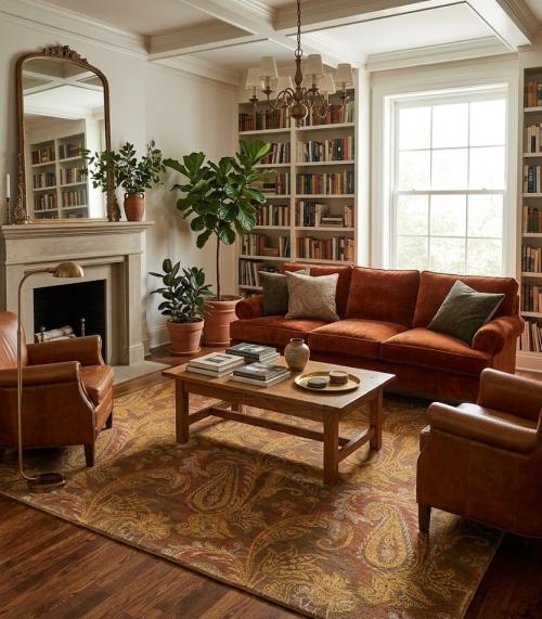 8'0 X 10'0 Hand Knotted Floral Agra Oriental Wool Rug