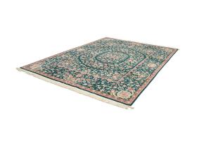 9'0 x 12'0 Hand-Knotted Royal Floral Oriental Wool Rug