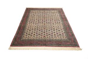 9'0 x 12'4 Handmade Royal Floral Allover Oriental Wool Rug