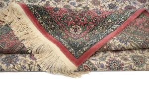 9'0 x 12'4 Handmade Royal Floral Allover Oriental Wool Rug