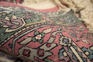 9'0 x 12'4 Handmade Royal Floral Allover Oriental Wool Rug