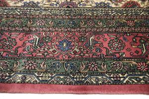 9'0 x 12'4 Handmade Royal Floral Allover Oriental Wool Rug