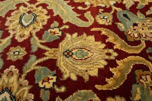 2'6 x 14'0 Handmade Agra Jaipur Floral Oriental Wool Runner Rug