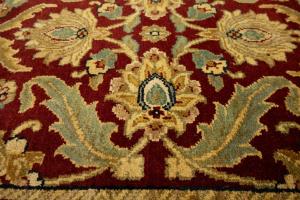 2'6 x 14'0 Handmade Agra Jaipur Floral Oriental Wool Runner Rug