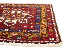 2'0 x 3'10 Hand Knotted Heriz Tribal Persian Wool Rug