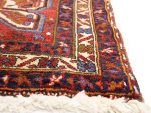 2'1 x 4'4 Hand Knotted Heriz Tribal Persian Wool Rug