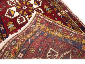 2'2 x 3'9 Hand Knotted Heriz Tribal Persian Wool Rug