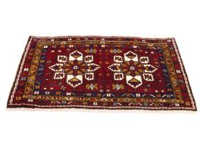 2'2 x 3'9 Hand Knotted Heriz Tribal Persian Wool Rug