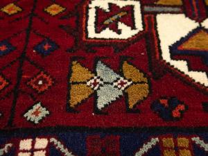 2'2 x 3'9 Hand Knotted Heriz Tribal Persian Wool Rug