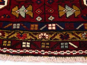 2'2 x 3'9 Hand Knotted Heriz Tribal Persian Wool Rug