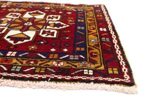 2'2 x 3'9 Hand Knotted Heriz Tribal Persian Wool Rug