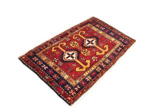 2'2 X 3'4 Hand Knotted Heriz Tribal Persian Wool Rug