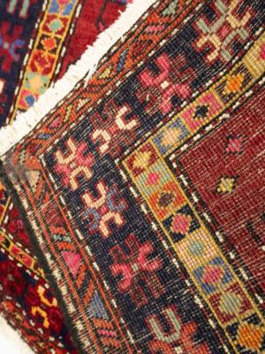 2'2 X 3'4 Hand Knotted Heriz Tribal Persian Wool Rug