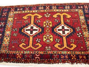 2'2 X 3'4 Hand Knotted Heriz Tribal Persian Wool Rug