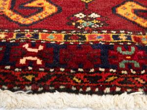 2'2 X 3'4 Hand Knotted Heriz Tribal Persian Wool Rug