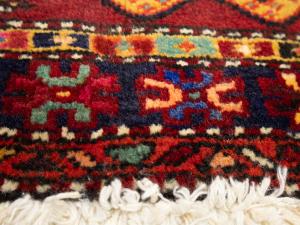 2'2 X 3'4 Hand Knotted Heriz Tribal Persian Wool Rug