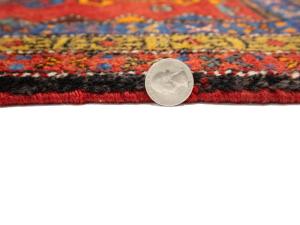 2'2 x 3'8 Hand Knotted Heriz Tribal Persian Wool Rug