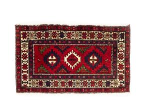 2'0 X 3'4 Hand Knotted Heriz Tribal Persian Wool Rug