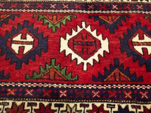 2'0 X 3'4 Hand Knotted Heriz Tribal Persian Wool Rug