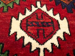 2'0 X 3'4 Hand Knotted Heriz Tribal Persian Wool Rug