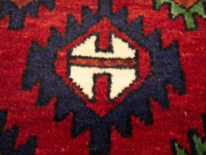 2'0 X 3'4 Hand Knotted Heriz Tribal Persian Wool Rug