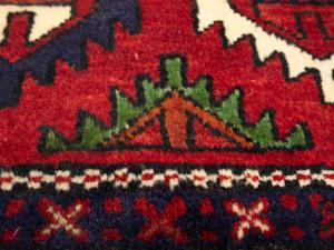 2'0 X 3'4 Hand Knotted Heriz Tribal Persian Wool Rug
