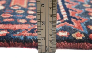 Semi Antique Red Traditional Floral 10X13 Heriz Persian Rug