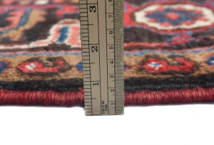Vintage Red Floral 7X10 Heriz Persian Rug
